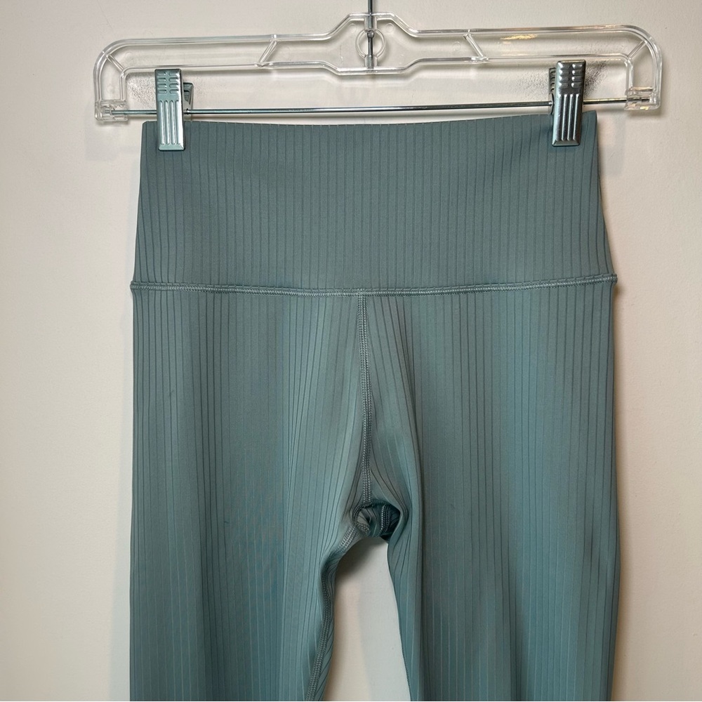 Vuori Inversion Rib Legging Blue/Green Size Extra Small - Picture 4 of 16